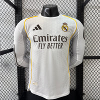 Real Madrid 25/26 Long sleeve Home - Image 2
