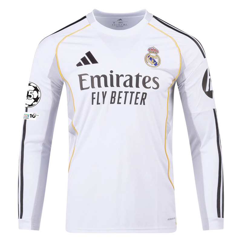 Real Madrid 25/26 Long sleeve Home